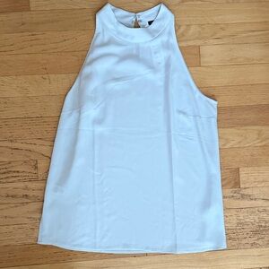 Ann Taylor Elegant Light Blue Sleeveless Top